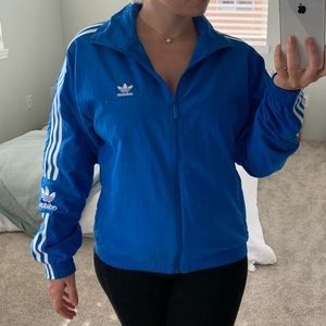 Adidas zip up track jacket